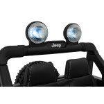 Elektrické autíčko Jeep Wrangler Rubicon Lift 4x4, 24V - čierne